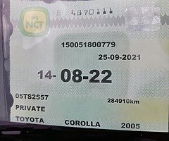 Toyota corolla - Image 7/9