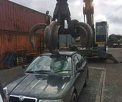 Scrap cars wanted
