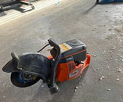 Two consaws and a chain saw