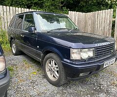 Two P38 Range Rovers