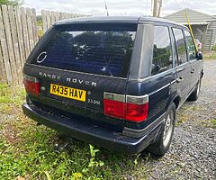 Two P38 Range Rovers