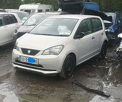 **BREAKING ONLY**2013 SEAT MII 1.0L Petrol**BREAKING ONLY**