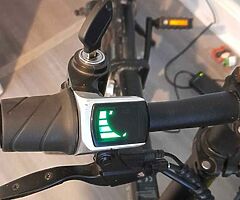 Electronic bike practily bran new was use a hand full of times