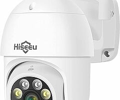 101eur 【2K+Auto Tracking】Security Camera Outdoor with Color Night Vision,3MP PTZ Digital Zoom Wifi
