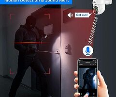101eur 【2K+Auto Tracking】Security Camera Outdoor with Color Night Vision,3MP PTZ Digital Zoom Wifi - Image 5/9
