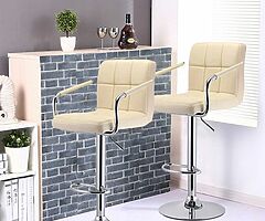 HIGH BAR STOOLS - Adjustable Gas Height - DELIVERY  - Image 4/5