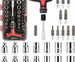 24 eur 27-Piece Magnetic T-Handle Ratchet Wrench and Screwdriver