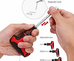 24 eur 27-Piece Magnetic T-Handle Ratchet Wrench and Screwdriver - Image 5/6