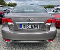 2015 Toyota avensis 2.0 d4d leather int - Image 4/5