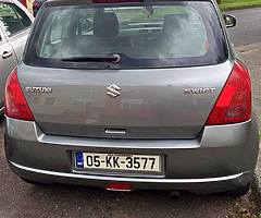 2005 2dr Suzuki Swift 1.3l petrol