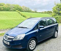 2006 Vauxhall Zafira 7 seater - Full 12 months MOT