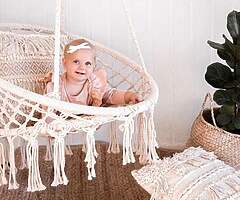 LOVELY SWING CHAIR & CUSHIONS + All Fixing - DELIVERY  - Image 7/10