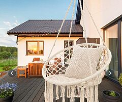 LOVELY SWING CHAIR & CUSHIONS + All Fixing - DELIVERY  - Image 8/10