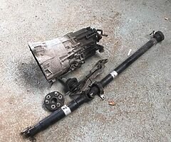 E46 330d gearbox and prop