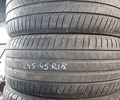 Michelin Bridgestone continental pirelli Goodyear partworn tyres