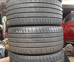 Michelin Bridgestone continental pirelli Goodyear partworn tyres