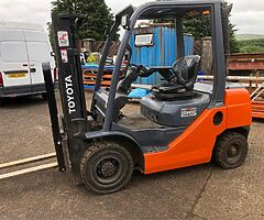 Toyota forklift