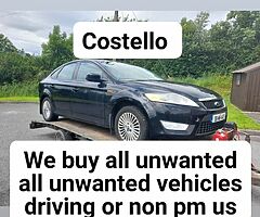 Unwanted vehicles