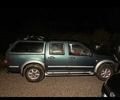 Isuzu dmax rodeo