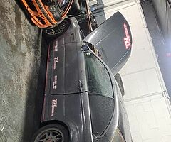 Bmw drift car with trailer and full parts car - Image 4/8