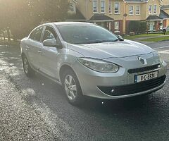 2011 renault fluence 1.5 diesel nct & tax
