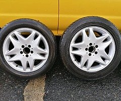 Mercedes Benz 17"Alloy Wheels - Image 4/10