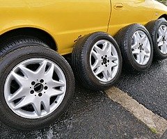 Mercedes Benz 17"Alloy Wheels - Image 5/10