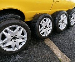 Mercedes Benz 17"Alloy Wheels - Image 9/10