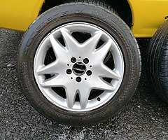 Mercedes Benz 17"Alloy Wheels - Image 10/10
