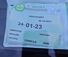 06 toyota corolla 1.4 petrol - Image 8/10