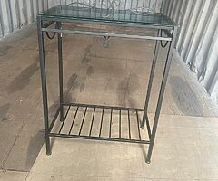 Glassy metal table - Image 5/5