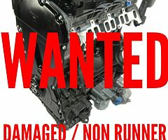 WANTED FORD TRANSIT ENGINES
BOUGHT FOR RECONDITIONING