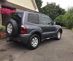 Mitsubishi pajero SWB 3.2 diesel manual new doe 03/22