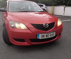 2006 Mazda  3 1,3 engine manual NEW NCT 2/23 TAX 2/23 only 60xxx miles