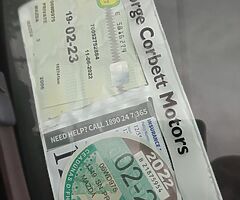 2006 Mazda  3 1,3 engine manual NEW NCT 2/23 TAX 2/23 only 60xxx miles