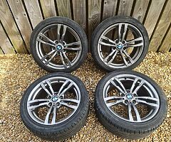 Genuine BMW 436 M 18 Inch M135i M140i M240i Alloy Wheels 5x120 Staggered