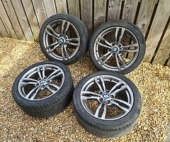 Genuine BMW 436 M 18 Inch M135i M140i M240i Alloy Wheels 5x120 Staggered