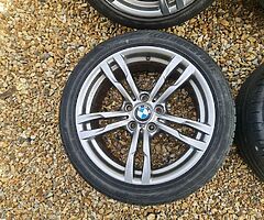 Genuine BMW 436 M 18 Inch M135i M140i M240i Alloy Wheels 5x120 Staggered - Image 6/9