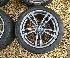 Genuine BMW 436 M 18 Inch M135i M140i M240i Alloy Wheels 5x120 Staggered - Image 7/9