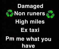 Unwanted scrap cars wanter