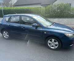 2008 mazda 3 1,4 petrol NCT 12,2022 tax expires Aug,2022