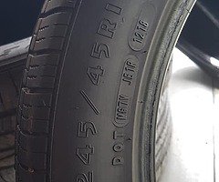 Tires 245/45/19