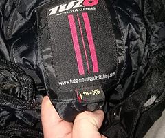 Motorbike jacket and trousers x2