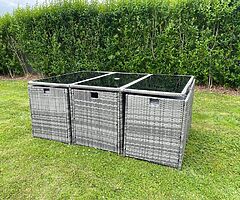 CUBE GARDEN FURNITURE SET / 10 SEATER / DELIVERY 