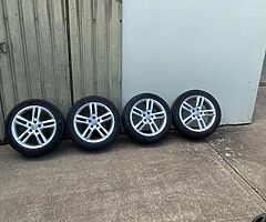 18’ Genuine Audi A6 alloy wheels