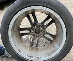 18’ Genuine Audi A6 alloy wheels