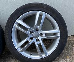 18’ Genuine Audi A6 alloy wheels - Image 4/4
