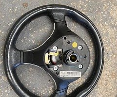Mitisubishi lancer evo 7 steering wheel