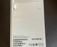 Iphone 12 black 64GB free sim new in box never opened