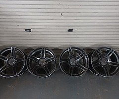 7Twenty style 46 18" 5x120 alloys